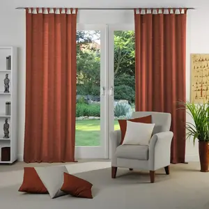 Штора Toco-Uni с петлями, 1 шт. Wirth, Terra