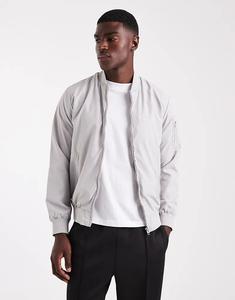 Техническая куртка-бомбер French Connection Ma1 светло-серого цвета