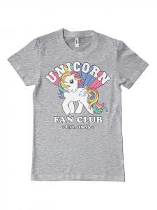 Футболка Unicorn Fan Club T-Shirt серого цвета My Little Pony