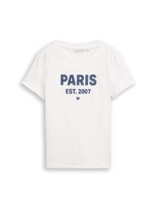 Рубашка TOM TAILOR DENIM, от белого