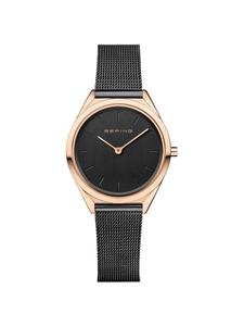 Bering Кварцевые часы 17031-166 в корпусе из розового золота