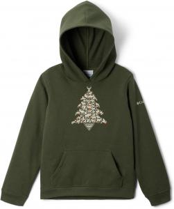 Толстовка с капюшоном Columbia Boys PHG Hunt Flag, Surplus Green/Phg Hunt Tree