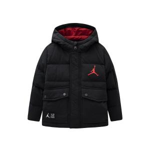Детская пуховая куртка Jordan, jet черный