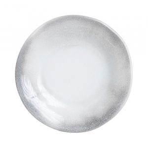 Тарелка обеденная VIETRI Aurora, серый