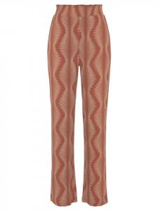 Пижамные брюки LASCANA, цвет terracotta bedruckt