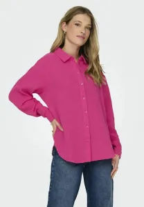 Langarm блузка на пуговицах jdytheis Jdy, Fuchsia Purple