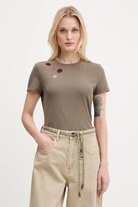 Футболка Miss Sixty, коричневый