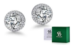 Daisy Fellowes Серьги-гвоздики из серебра 925 пробы