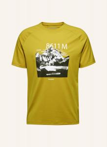 Футболка mammut mountain мужская 8611m MAMMUT, зеленый