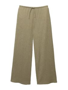 Широкие брюки Pull&Bear, хаки