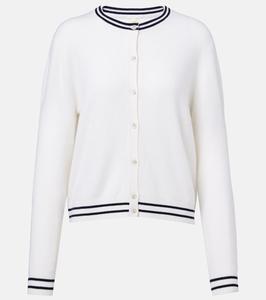 Кашемировый кардиган Jardin des Orangers, White Navy