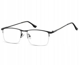 Прозрачные очки в корректирующей оправе, Vein Black, inna