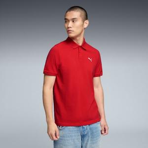 Мужская рубашка-поло из пике Puma Essentials, красный