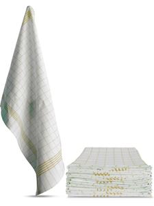 Normani 10 классических кухонных полотенец бело-желтого цвета