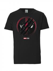 Футболка Logoshirt Marvel Deadpool & Wolverine, черный
