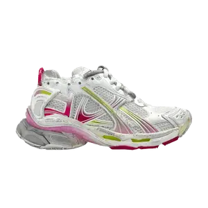 Кроссовки Balenciaga Wmns Runner Sneaker, Gradient - Pink Fluo Yellow