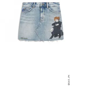 Юбка HUGO Gadele 10276973, синий