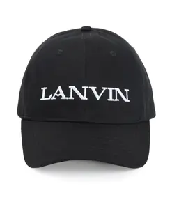Бейсболка с логотипом Lanvin, черный