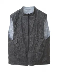 Жилет из мятой ткани рипстоп, созданный в сотрудничестве с KAPOK KNOT Plain People, цвет Gray