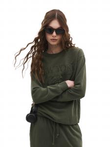 No Matter What Свитшот в оливковом цвете