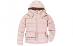 Пуховик женский Columbia, цвет Cherry Blossom Pink
