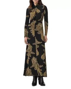 Платье Мины Allsaints, мультиколор