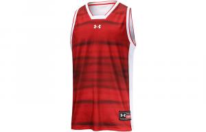 Мужское баскетбольное джерси Under Armour, цвет Red