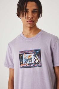 Хлопковая футболка Medicine, фиолетовый