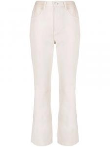 Closed укороченные джинсы с завышенной талией, нейтральный