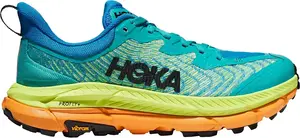 Женские кроссовки для трейлраннинга HOKA Mafate Speed ​​4, цвет Ceramic Blue
