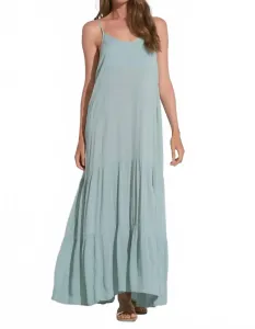 Платье макси бирюзового цвета Elan