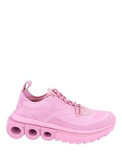 Nima Knit Sneakers - Кроссовки Nima Knit Salvatore Ferragamo, розовый