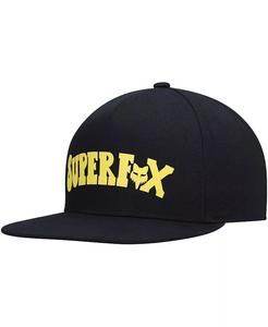 Мужская черная бейсболка Super Trik Snapback Fox