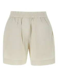 Полосатые хлопковые шорты HERSKIND, нейтральный