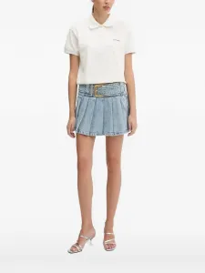 Рубашка-поло с веревочным узором ANGEL WINGS Miss Sixty, белый