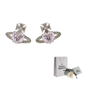 Украшенные серьги-диски Orb Vivienne Westwood, серебряный