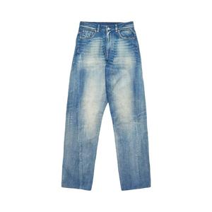 Джинсы MM6 Maison Margiela Washed Denim Jeans, Medium Blue