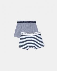 Комплект боксеров для мальчика Cotton Juice, темно-синий