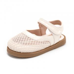 Детские сандалии с низким верхом, нескользящие, износостойкие, дышащие. Для детей от 3 до 7 лет. ADOONGA, белый