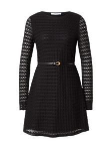 ABOUT YOU Вязаное платье 'Sofia' в черном цвете