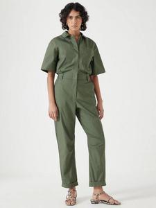 Рабочий комбинезон из бумажного хлопка HUSH, Khaki Green