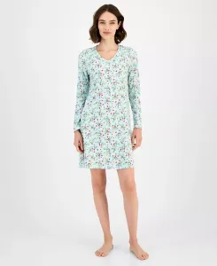 Женская футболка-ночнушка Printed Jersey Charter Club, синий