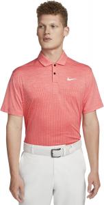 Рубашка-поло для гольфа Nike Dry Fit Vapor Print, Magic Ember/Pink Gaze/White