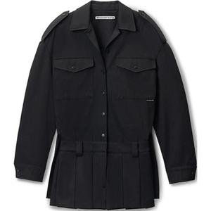 Skort Detailed Pre Styled Shirt Romper Alexander Wang, черный