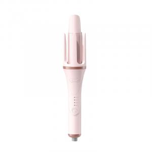Автоматическая плойка Negative Ion Perm с крупными завитками, бережная для волос, компактная и удобная LN 158 RUHAN, розовый