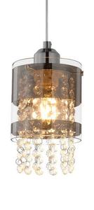 Подвесной светильник Nettlife Hoch 1-flammig, 12x19x12 см, черный