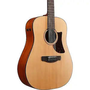 Акустико-электрогитара Ibanez AAD1012EOPN Advanced с 12 струнами - натуральное открытое покрытие