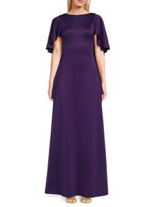 Атласное платье Black Halo, цвет Purple Rose