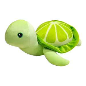 Лимонные черепашки плюшевые куклы высота 25см/35см Pissie, зеленый