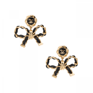 Chanel Женские серьги, черные